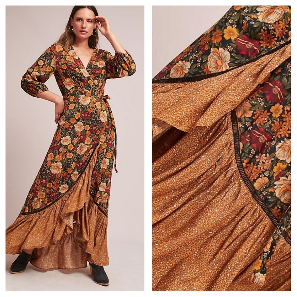 ❌SOLD❌ Madrid Wrap Maxi Dress by Farm Rio